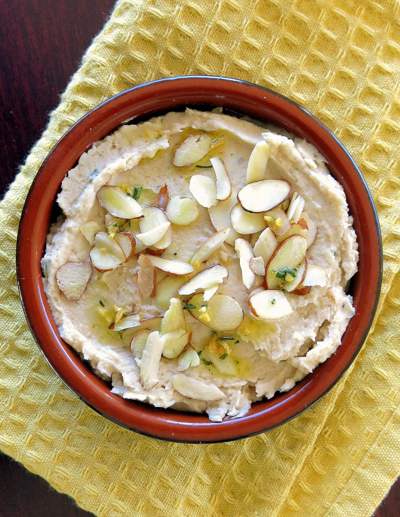 Garlic Rosemary White Bean Dip