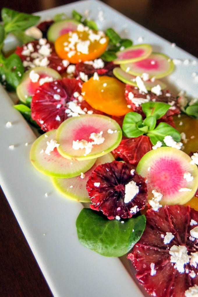 Roasted Beet & Blood Orange Salad | I Deliciate.