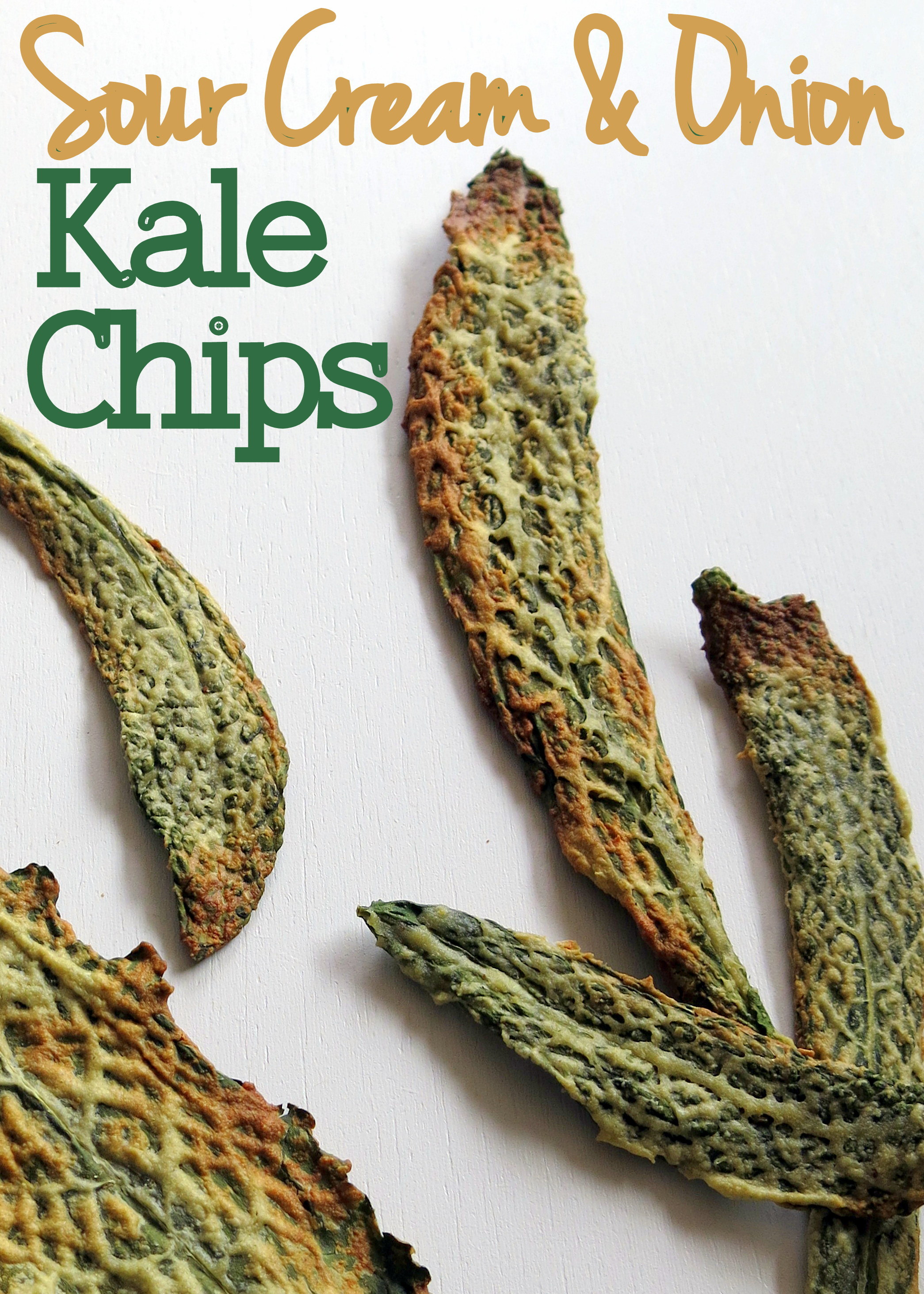 Sour Cream & Onion Kale Chips (Paleo & Vegan) I Deliciate.