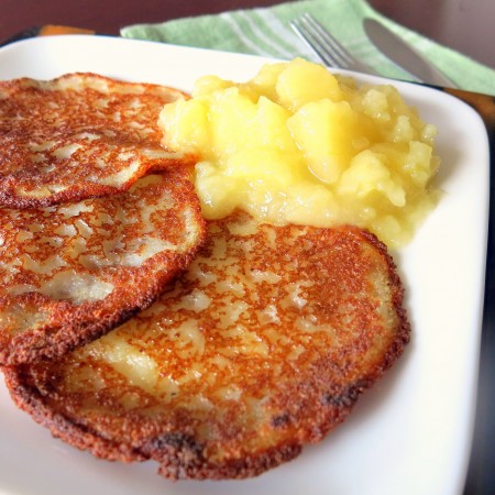 Quick & Easy Potato Pancakes in a Blender