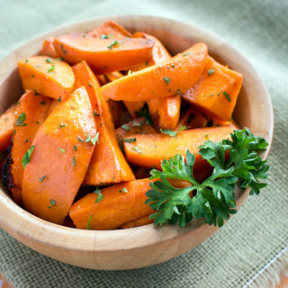Oven-Roasted Cuban-Inspired Orange-Lime Sweet Potatoes with Garlic and Cumin